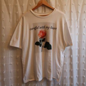 VINTAGE-STYLE oversized tee